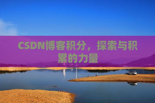 CSDN博客积分，探索与积累的力量